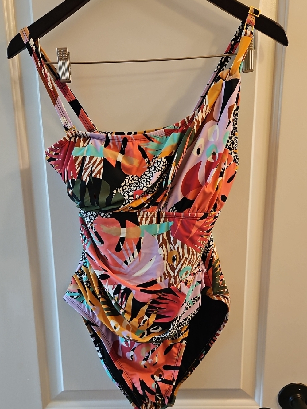 Bleu by Rod Beattie “Let’s Get Loud” One Piece Swimsuit, 12, L, Designer, Resort - Picture 2 of 13